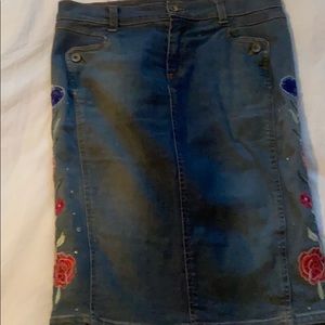 D&G denim skirt
